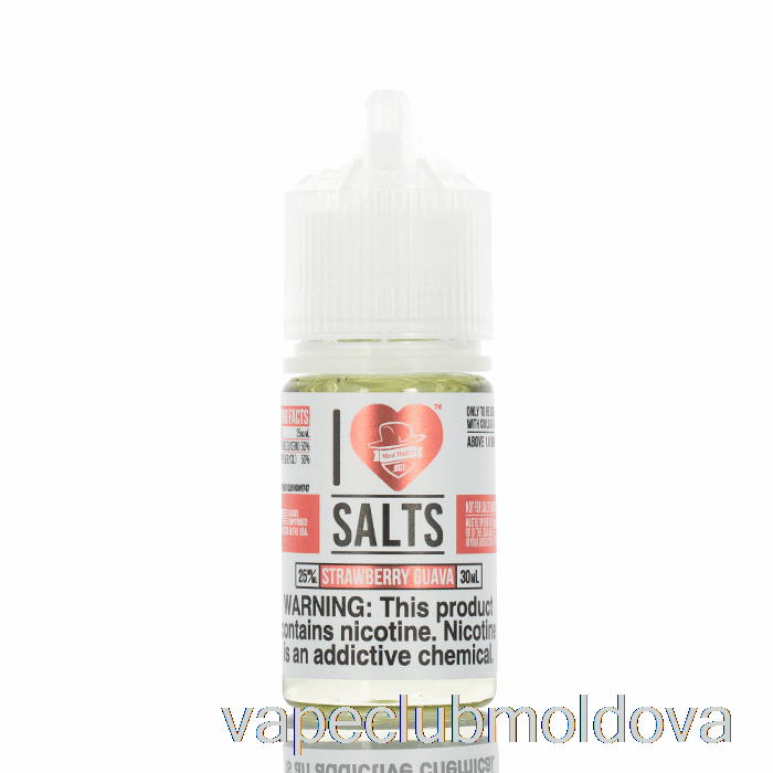 Vape Mod Guava Căpșuni - Iubesc Sărurile - 30ml 50mg